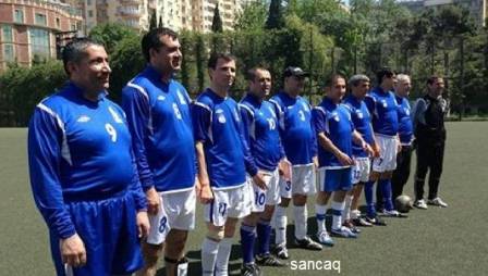 Deputatlarımız futbol oynadılar - FOTOLAR+VİDEO